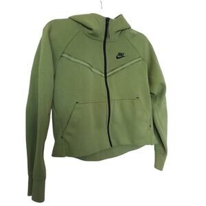 Nike Tech Fleece Green Full Zip Hoodie XS Women’s